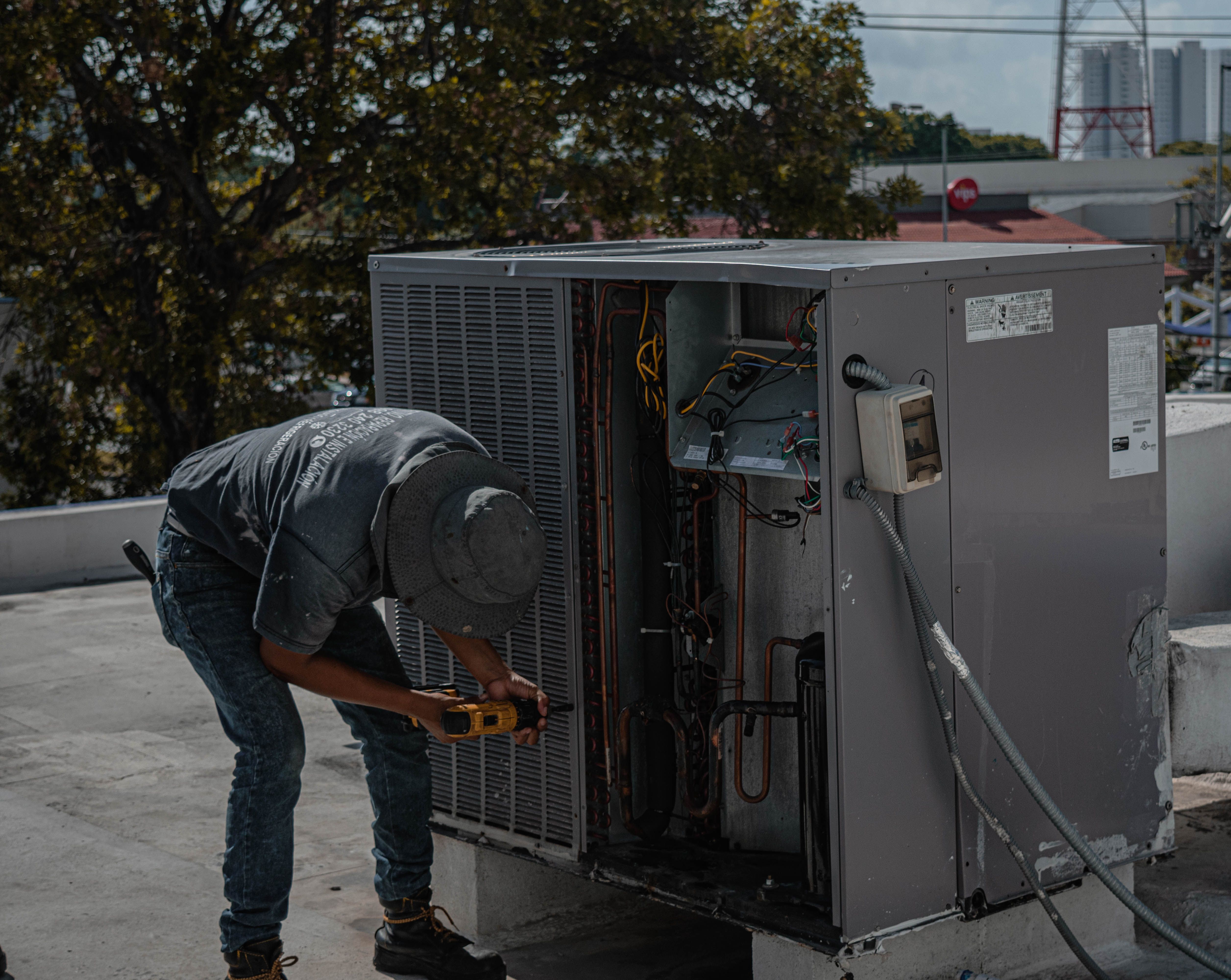 Professional heating and plumbing work